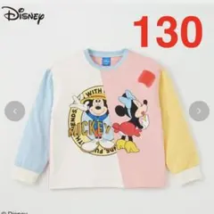 ミッキー ミニー ロンT nanaコラボ　バースデイ　130