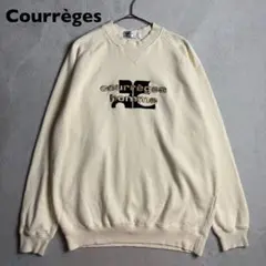 クレージュオム　ロゴ刺繍スウェット　ラグランスリーブ　希少