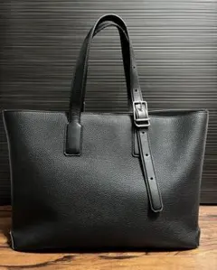 極美品 コーチ サリバン 2way ビジネスバッグ トート A4可 レザー 黒