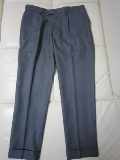 美品　46　ワンプリーツ　パンツ　スラックス　ユナイテッドアローズ