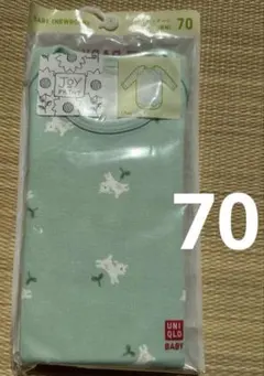 UNIQLO ボディスーツ 70サイズ JOY OF PRINT