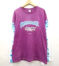 5636 CHALLENGER TIE DYE ZOMBIE WOLF TEEのサムネイル