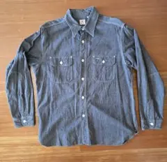 SUGAR CANE シュガーケーン　シャンブレーシャツ　ワークシャツ