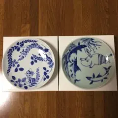 ムーミン x amabro 陶器皿 2枚セット 有田焼