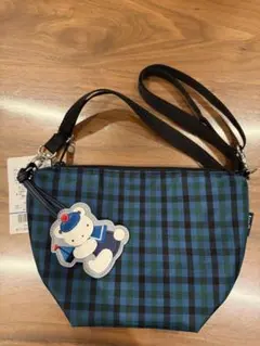 【新品✨】familiar肩掛けバッグ❤️ 完売•レア品 ファミリアチェック familiar - 完売！レア！familiar ポシェット ショルダーバッグ