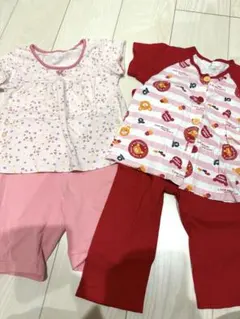 半袖パジャマ　80 2点セット