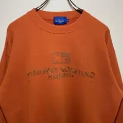 ヒロココシノ　スウェット　サイズM トレーナー　デカロゴ　90s 希少　古着