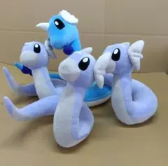 ポケモン ぬいぐるみ ミニリュウ・ハクリュー・カイリューセット