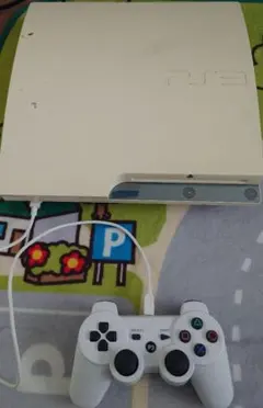 PS3　ホワイト　コード付き　プレイステーション3