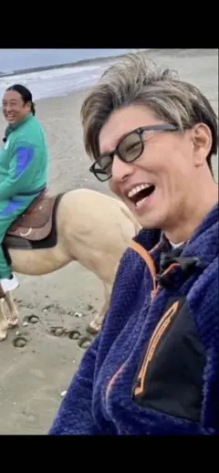 キムタク着用　FieldCore フリースジャケット LL ネイビー