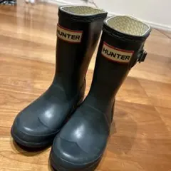 HUNTER レインブーツ ブラック キッズのサムネイル
