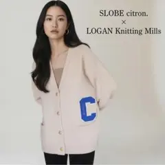 LOGAN Knitting Mills SLOBE citron カーディガンのサムネイル