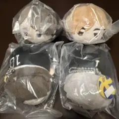 ハイキュー‼︎ もちもちマスコット　稲荷崎　4点　未開封　タグ付き