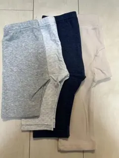 90 美品含むレギンス4点セット　ユニクロ　ハッカ　バースデイ　フタフタ