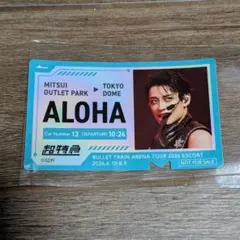 超特急 三井アウトレットパーク ステッカー アロハ
