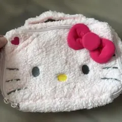 ハローキティ フワフワポーチ