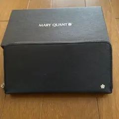 MARY QUANT 長財布 黒 花柄内装