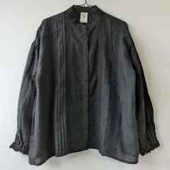 あとむ様専用SamansaMos2 kazumiコラボ　ベルギーリネンブラウス