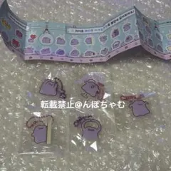 韓国 ポケモン ガチャ キーリング メタモン アクリルキーリング 5つ