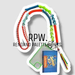 【1018】ショルダーストラップ スマホストラップ パラコード カラーMIX