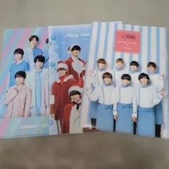 なにわ男子 LAWSON クリアファイル 3枚セット