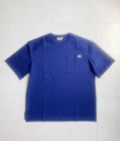THE NORTH FACE ワイドフォルム 半袖ポケットTシャツ ブルー 青