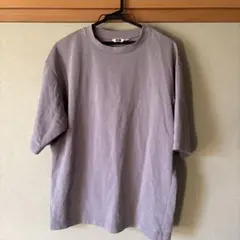 UNIQLO U メンズ クルーネックTシャツ パープル L