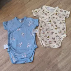 【70サイズ・ベビー】ユニクロ半袖ボディースーツ