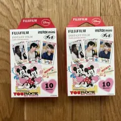 instax FUJIFILM　チェキ　インスタントフィルム　ディズニー