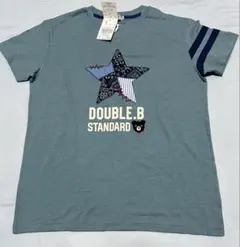 新品未使用 B級品 ミキハウス ダブルビー 大人用 バンダナ Tシャツ Sサイズ