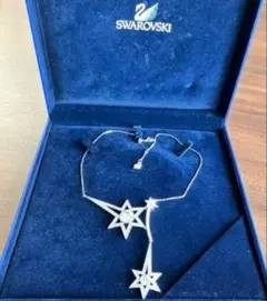 ★SWAROVSKI スワロフスキー　ネックレス　スター　星
