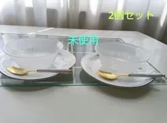 KURIYAMAデザートカップ＆ソーサー＆スプーンのサムネイル