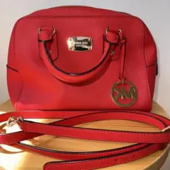 MICHAEL KORS ハンドバッグ ショルダーストラップ付き オレンジ