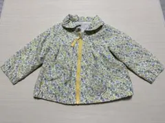 ウィンドブレーカー ジャンパー 上着 女の子 花柄 90cm