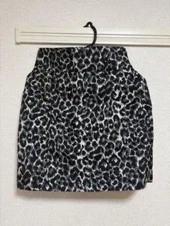 レオパード柄 ミニスカート
