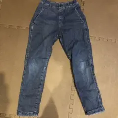 UNIQLO ダークブルー パンツ 140
