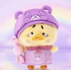 Care Bears Upsetduck ぬいぐるみ　紫