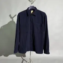 Sanca ウールメルトンCPOシャツ 2 ダークネイビーのサムネイル