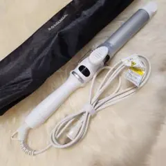 SALONIA カールアイロン ホワイト 210℃