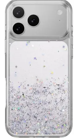 iPhone 17 Pro Max 対応スマホケースキラキラ　透明