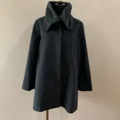 ケーティーキヨコタカセ　コート　M アンゴラ ハーフコート