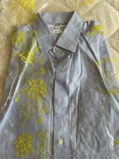UNIQLO ユニクロ スリムフィット 花柄シャツ Yシャツ M