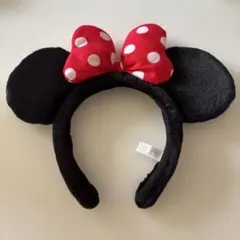 ディズニー ミニー カチューシャ ドット柄 - メルカリ