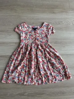 POLO RALPH LAUREN キッズ 花柄半袖ワンピース