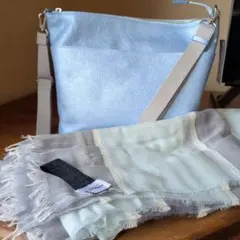 ARMANI COLLEZIONI ロングストール　牛革ショルダーバックのサムネイル