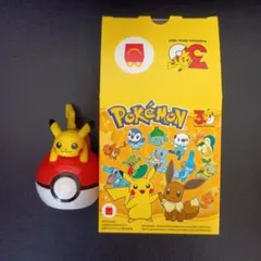 ハッピーセットポケットモンスターピカチュウのモンスターボールローラー30周年のサムネイル