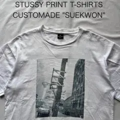 STUSSY ステューシー　CUSTOMADE SUEKWON Tシャツ　00s