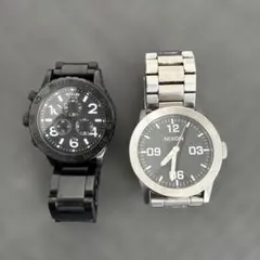 NIXON 42-20 CHRONO 腕時計 THE PRIVATE 2点セットのサムネイル