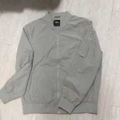 ZARA ボンバージャケットMA-1 タイプブルゾンベージュ色 XLサイズのサムネイル