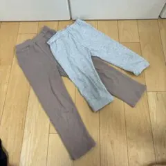UNIQLO ペアマノン 長ズボン 110cm 2枚セット